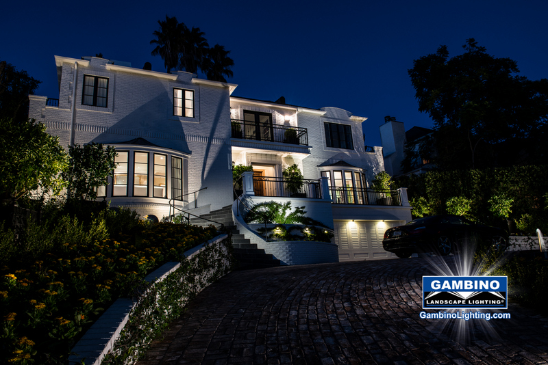 Gambino Landscape Lighting System original system components are 15 years old and have been repurposed and re-installed over 2 major landscape remodels