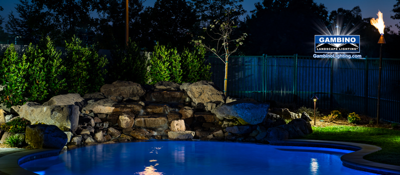 pool waterfalls